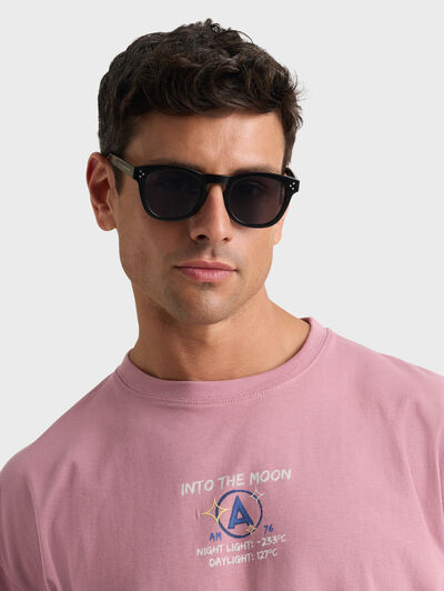 CAMISETA MOON ROSA