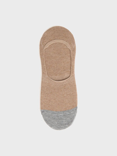 CALCETINES INVISIBLES BEIGE