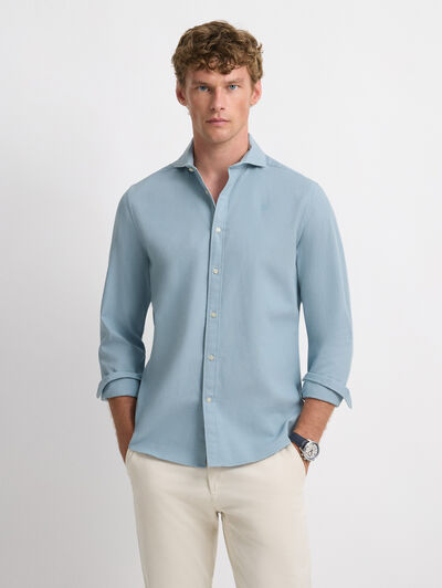 CAMISA PANAMA VERDE AGUA