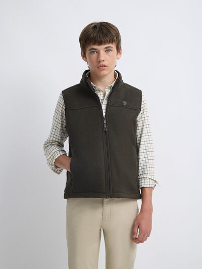CHALECO SIERRA KIDS VERDE