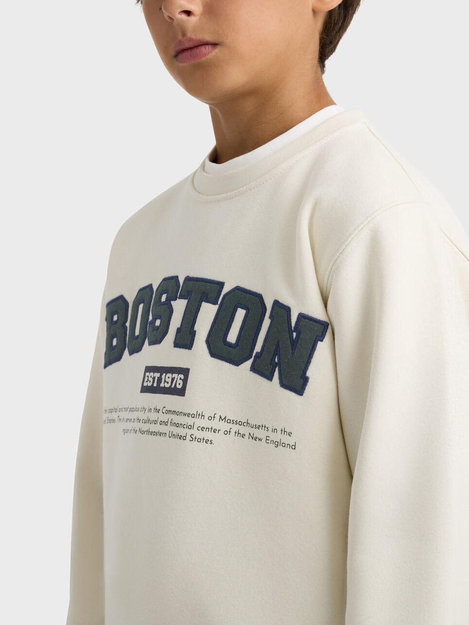 SUDADERA BOSTON KIDS