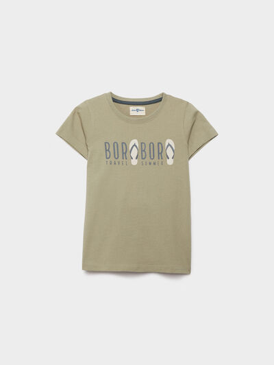 CAMISETA BORA BORA KIDS VERDE