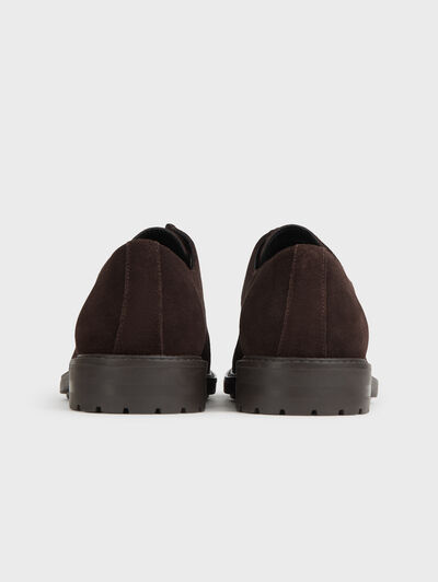ZAPATOS SERRAJE WALABY MARR&Oacute;N