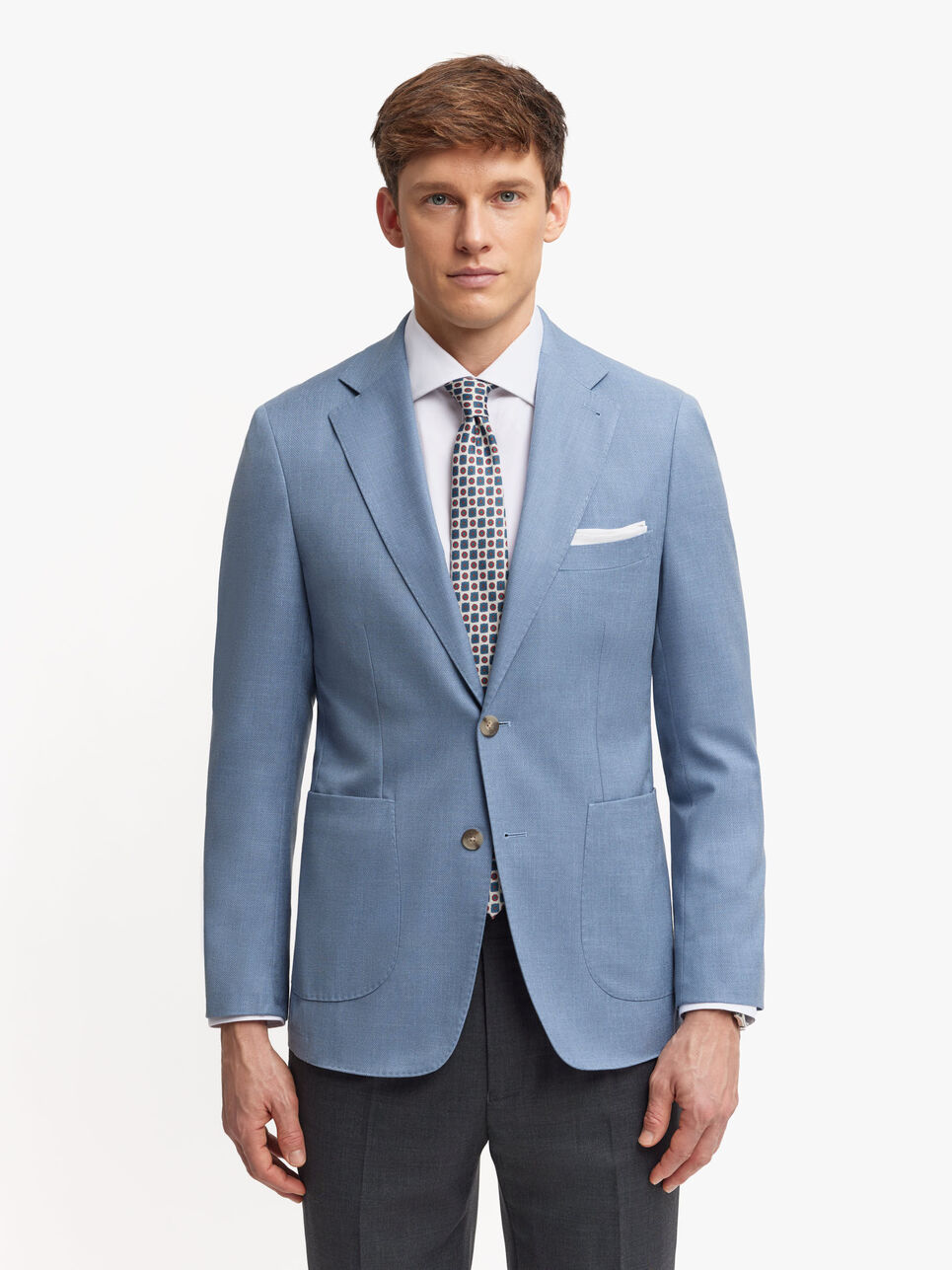 Chaqueta Sobre Camisa Alvaro Moreno Camisa Corbata Alvaro Moreno