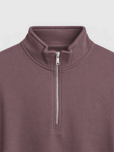 SUDADERA SIMPLY BURDEOS