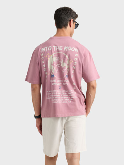 CAMISETA MOON ROSA