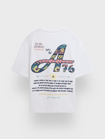 CAMISETA MASAI BLANCO