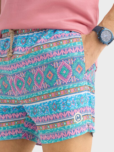 BA&Ntilde;ADOR AZTECA AZUL