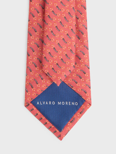 CORBATA PRINTED CORAL