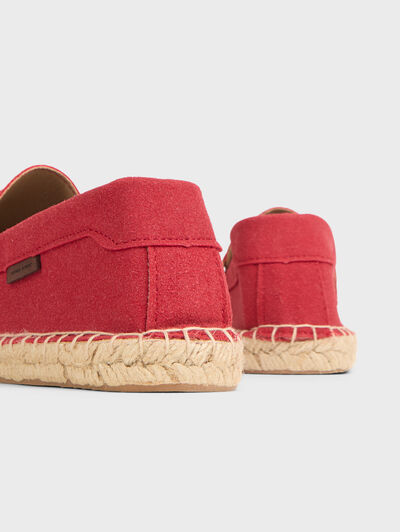 ESPADRILLES MOCASIN ROJO