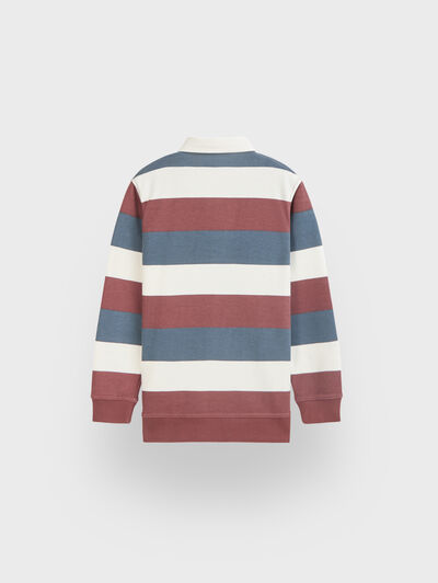 SUDADERA POLO BLADE KIDS BURDEOS