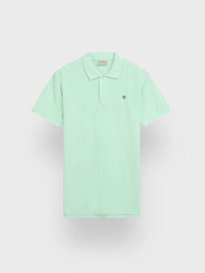POLO SCOOBY VERDE AGUA