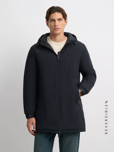 PARKA RATCHED AZUL MARINO