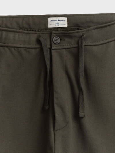 JOGGER CHINO KIDS VERDE