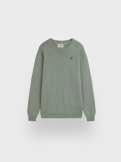 JERSEY ROUND NECK KIDS VERDE