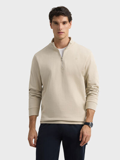 SUDADERA SIMPLY BEIGE