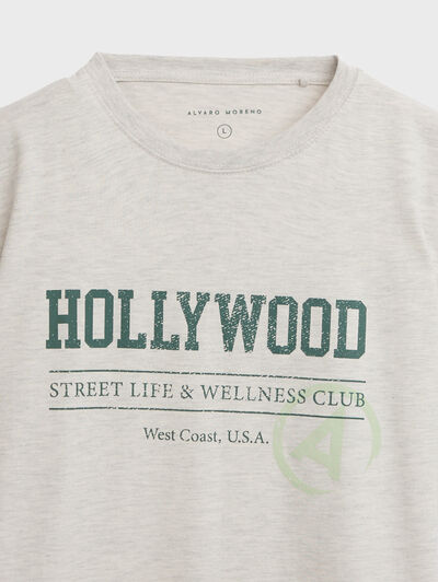 CAMISETA CLYVER GRIS