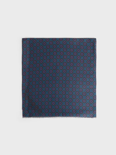 FOULARD PRINT AZUL