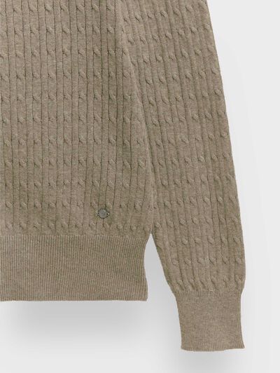 JERSEY BRAIDED CAMEL