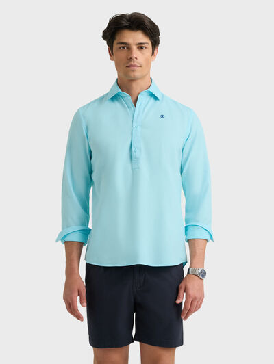 POLERA PANAMA DYE TURQUESA