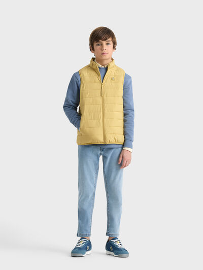 CHALECO VITO KIDS AMARILLO