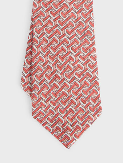 CORBATA PRINTED CORAL