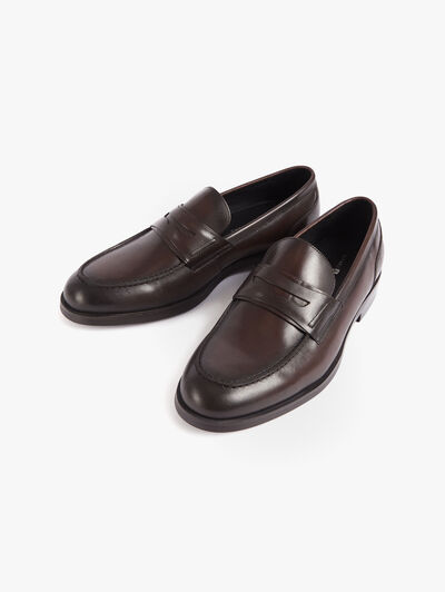 MOCASIN ANTIFAZ MARRÓN