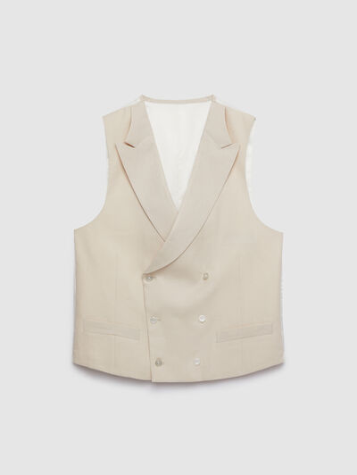 CHALECO LINO
