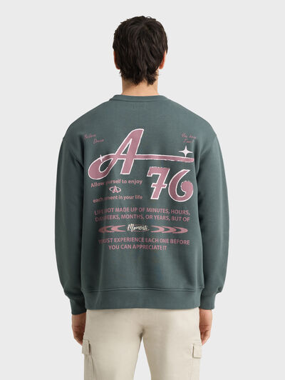 SUDADERA BELIEVE VERDE