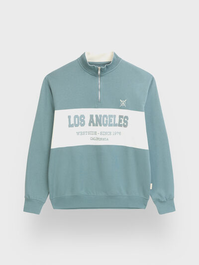 SUDADERA CALIFORNIA VERDE
