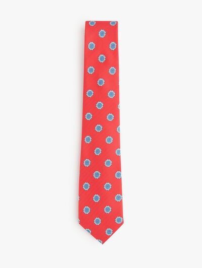 CORBATA PRINTED CORAL