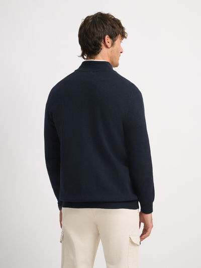 CARDIGAN BRAM AZUL MARINO