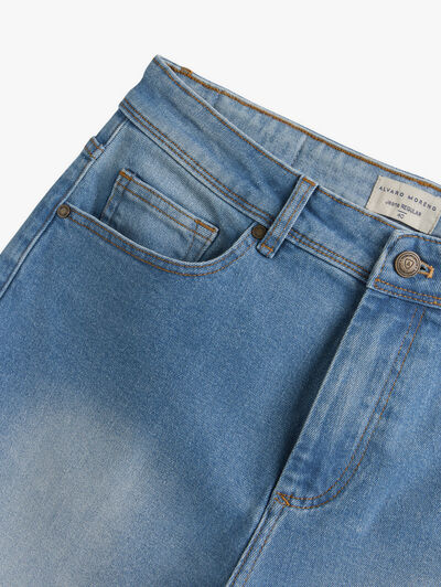 BERMUDA DENIM VUELTA AZUL