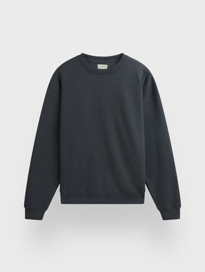 SUDADERA BASICA OVERSIZE VERDE