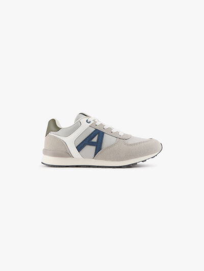 SNEAKERS SILK KIDS GRIS