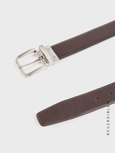 CINTURON REVERSIBLE TEXTURA