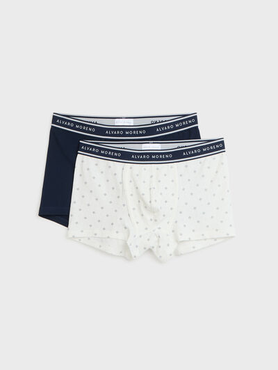 BOXER CIRCLES AZUL MARINO