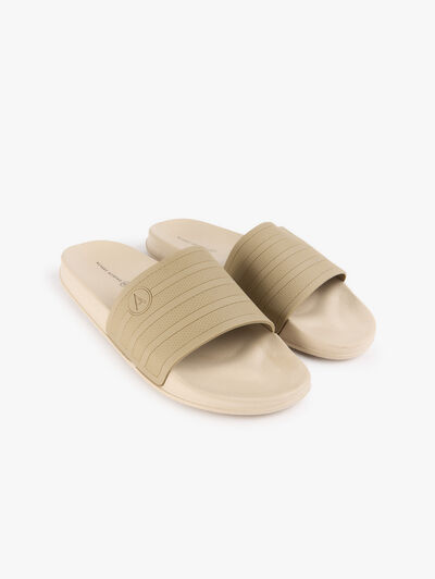 CHANCLAS OLIMPIC BEIGE