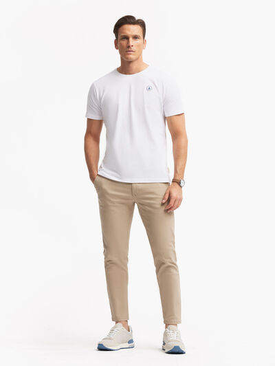 CAMISETA RUBBER BLANCO