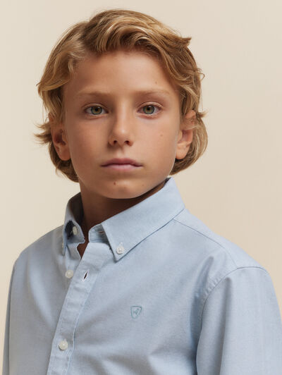 CAMISA OXFORD SOLID KIDS