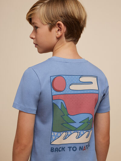 CAMISETA EXPEDITION KIDS AZUL