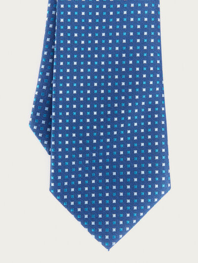 CORBATA JACQUARD MF AZUL
