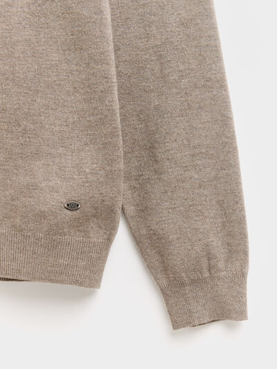 JERSEY PERKINS BEIGE