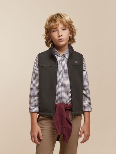 CHALECO SIERRA KIDS VERDE