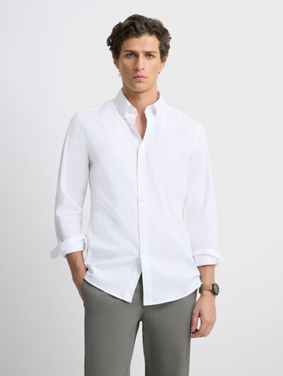 CAMISA NIDO BLANCO