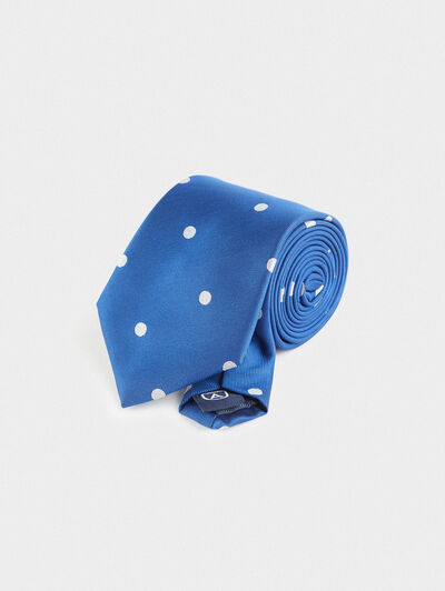 CORBATA JACQUARD MF AZUL