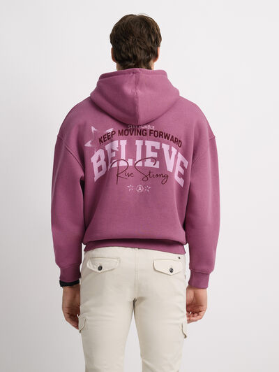 SUDADERA BELIEVE VIOLETA