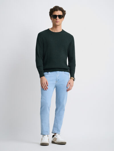 DENIM REGULAR CELESTE