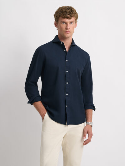 CAMISA PANAMA AZUL