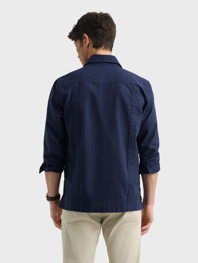 CUBANA OXFORD AZUL MARINO